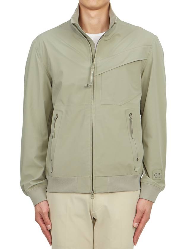 Metropolis Zip-Up Jacket Green - CP COMPANY - BALAAN 3