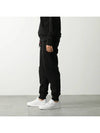 Regular Fit Tricolor Accent Track Pants Black - MONCLER - BALAAN 4