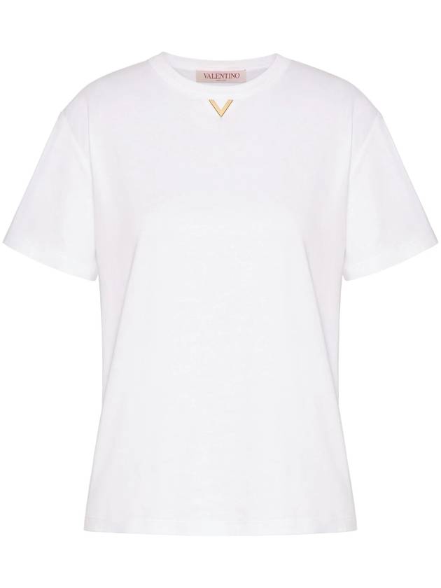 Valentino Garavani T-shirts and Polos White - VALENTINO - BALAAN 1