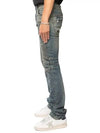 Medium blue slim biker jeans S5HT500C 816S - BALMAIN - BALAAN 4