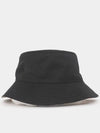 Vintage Check Reversible Bucket Hat Black - BURBERRY - BALAAN 3