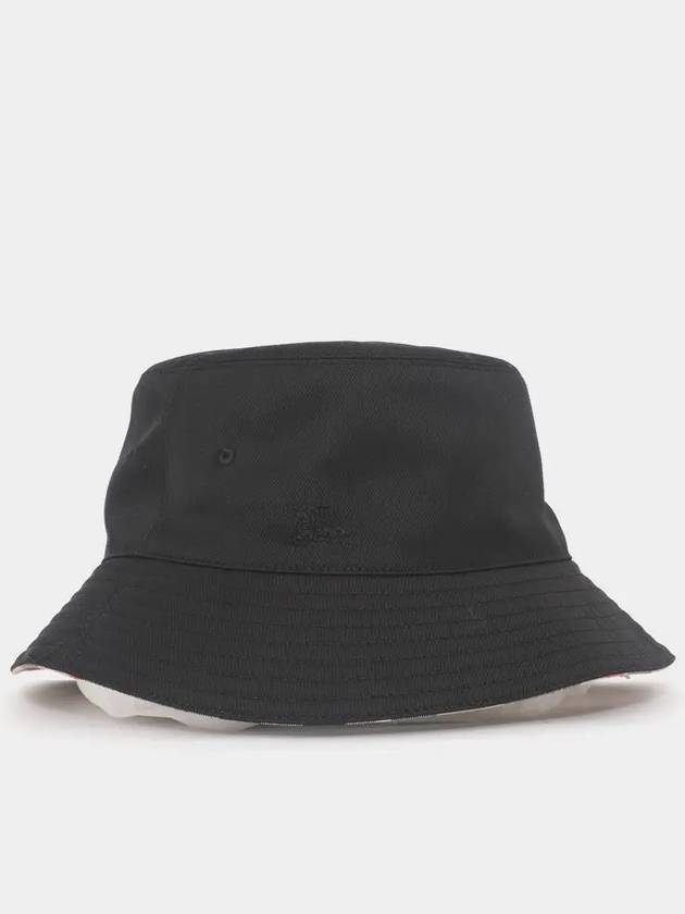 Vintage Check Reversible Bucket Hat Black - BURBERRY - BALAAN 2