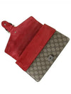 Dionysus GG Supreme Canvas Chain Small Shoulder Beige Red - GUCCI - BALAAN 7