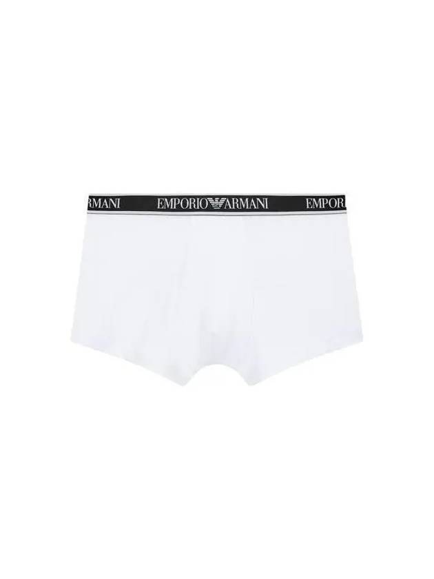 UNDERWEAR Men s Logo Banding Solid Cotton Drawn White 270742 - EMPORIO ARMANI - BALAAN 1