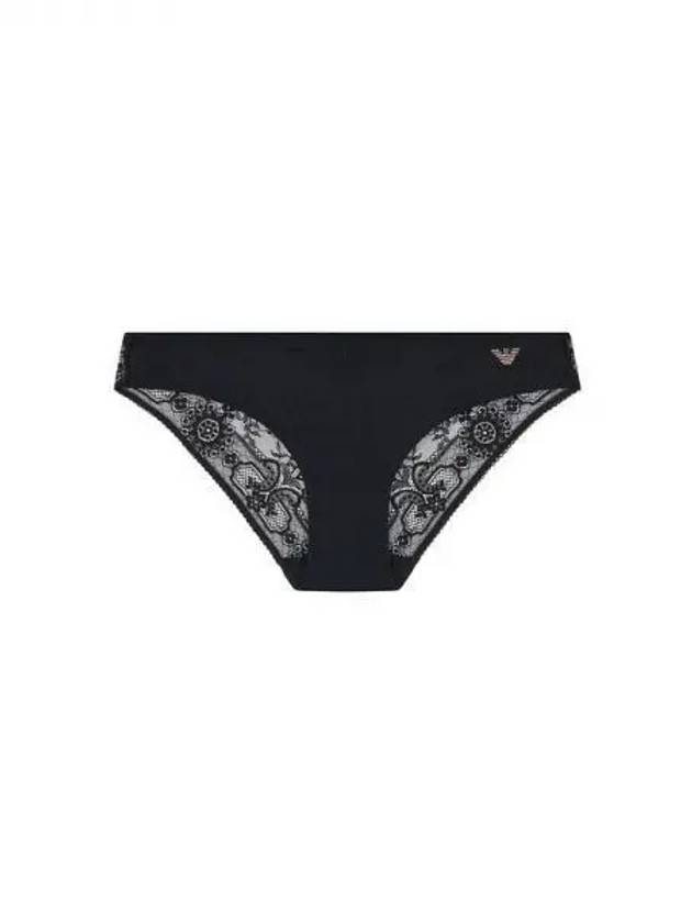 UNDERWEAR Women s Cubic Eagle Logo Nylon Briefs Black 270010 - EMPORIO ARMANI - BALAAN 1