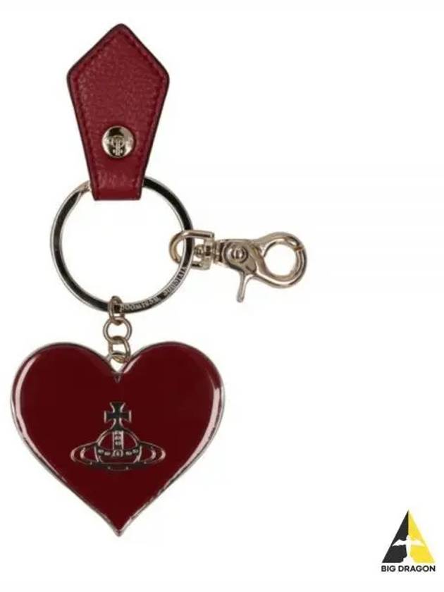 RE VEGAN MIRROR HEART ORB 8203010XU OM0009 H404 Lee keyring - VIVIENNE WESTWOOD - BALAAN 1