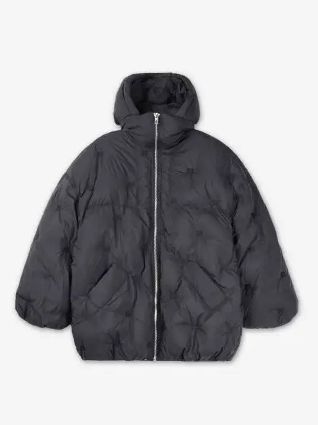 Tech Oversized Puffer Padding Black - GANNI - BALAAN 2