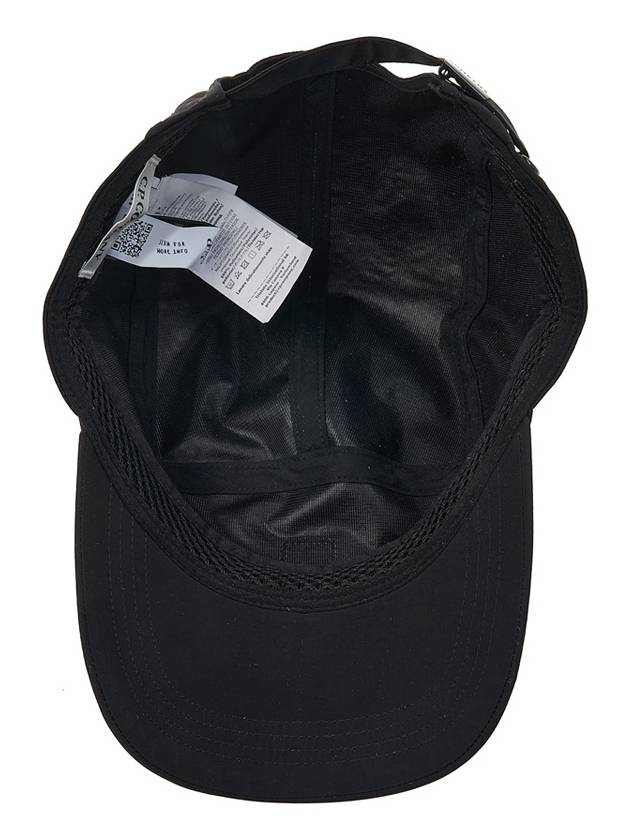 Men's Logo Patch Ball Cap Black - CP COMPANY - BALAAN 6