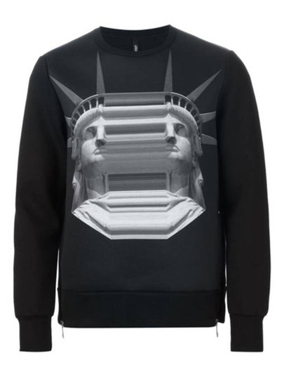 Neoprene Sweatshirt Black - NEIL BARRETT - BALAAN 2