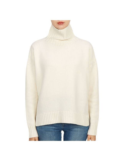 Gianna Cashmere Turtleneck Ivory - MAX MARA - BALAAN 2