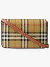 Hampshire Check Cross Bag Archive Beige - BURBERRY - BALAAN 3