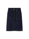 Jupe Annie Denim A-Line Skirt Indigo - A.P.C. - BALAAN 2