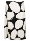Pebble Print A-Line Skirt - MARNI - BALAAN.