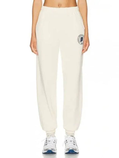 24 Net Sweatpants CreamNavy PA020S414NC - SPORTY & RICH - BALAAN 1