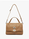 POSTINA S Z0260 Grain Small Top Handle Tote Bag - ZANELLATO - BALAAN 3