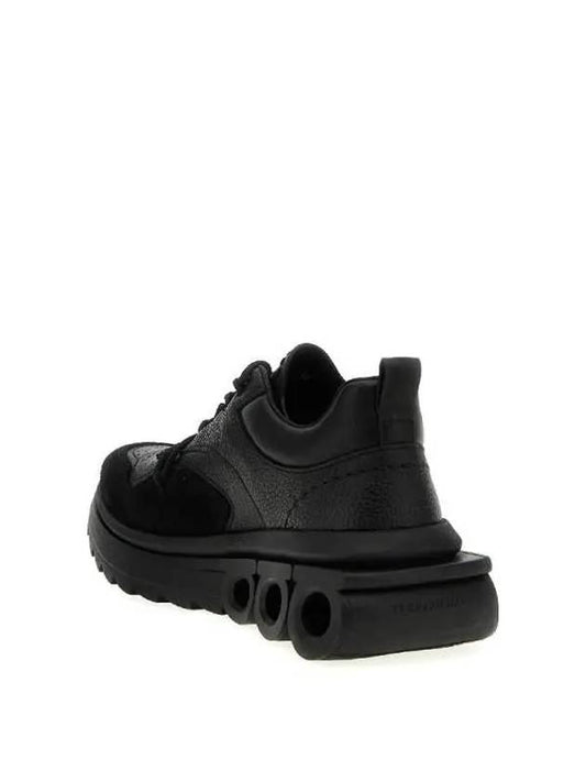 FERRAGAMO Gancini Brand Sole Sneakers 0762813BLACK - SALVATORE FERRAGAMO - BALAAN 2