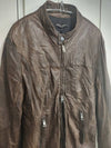 Street Leathers Mock neck leather jacket - GO STREET - BALAAN 3