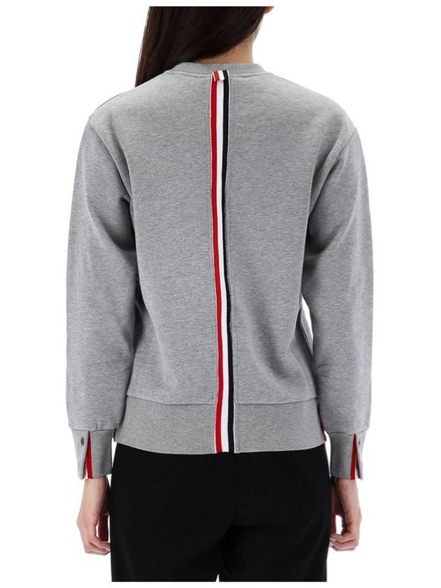 Back three stripe button sweatshirt FJT070A 055 - THOM BROWNE - BALAAN 4