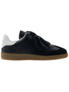 Bryce Logo Tab Low Top Sneakers Black - ISABEL MARANT - BALAAN 3