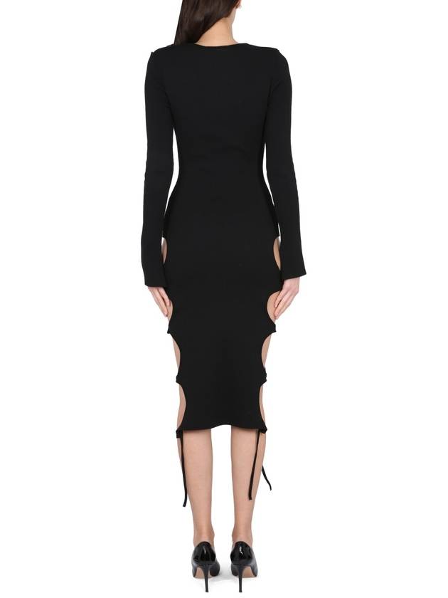 DRESS WITH CUT-OUT DETAILS - ANDREADAMO - BALAAN 3