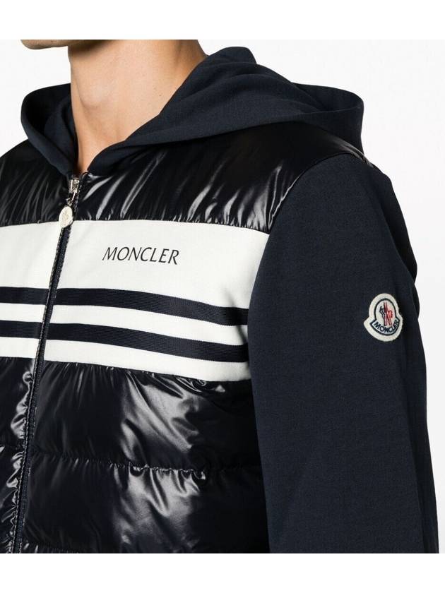 Logo padded hooded jacket 8G00059 809KZ - MONCLER - BALAAN 7