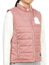 Women's Post Swedish Padded Vest Pink - HORN GARMENT - BALAAN 5