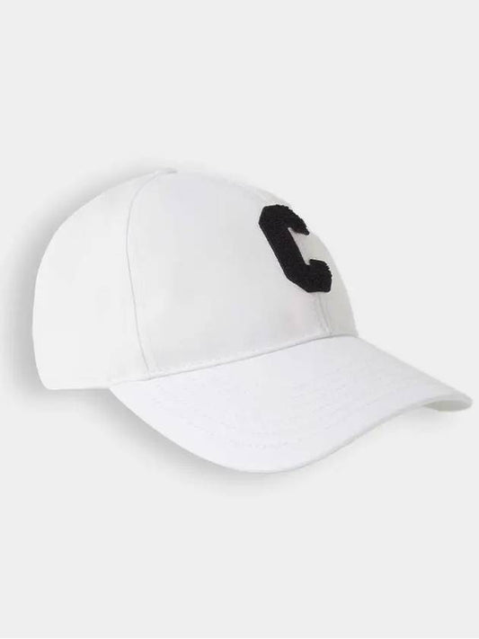 Initial Baseball Cap Cotton White - CELINE - BALAAN 2