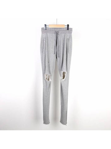 Destroyed Training Pants Gray MSP01 - AMIRI - BALAAN 1