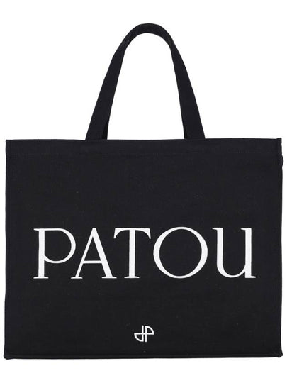 Logo Tote Bag Black - PATOU - BALAAN 2