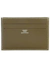 Citizen Twill Card Wallet Brown - HERMES - BALAAN 3