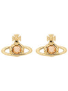 Nano Solitaire Earrings Gold - VIVIENNE WESTWOOD - BALAAN 1