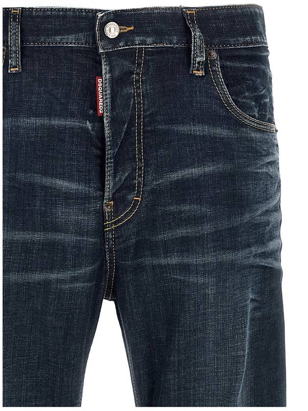 Dark Pressed Wash Jean Blue - DSQUARED2 - BALAAN 4