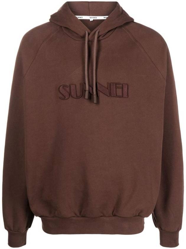 Embroidered hood brown - SUNNEI - BALAAN 1