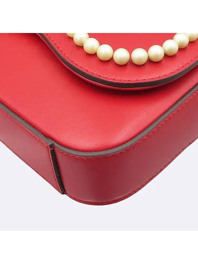 476804 Red color tiger chain clutch and shoulder bag - GUCCI - BALAAN 4