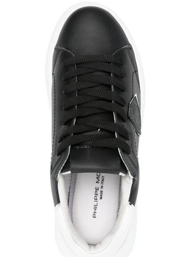 Philippe Model Calf Leather Tres Temple Sneakers - PHILIPPE MODEL - BALAAN 4