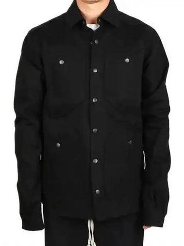 Dark shadow shirt jacket 270304 - RICK OWENS - BALAAN 1