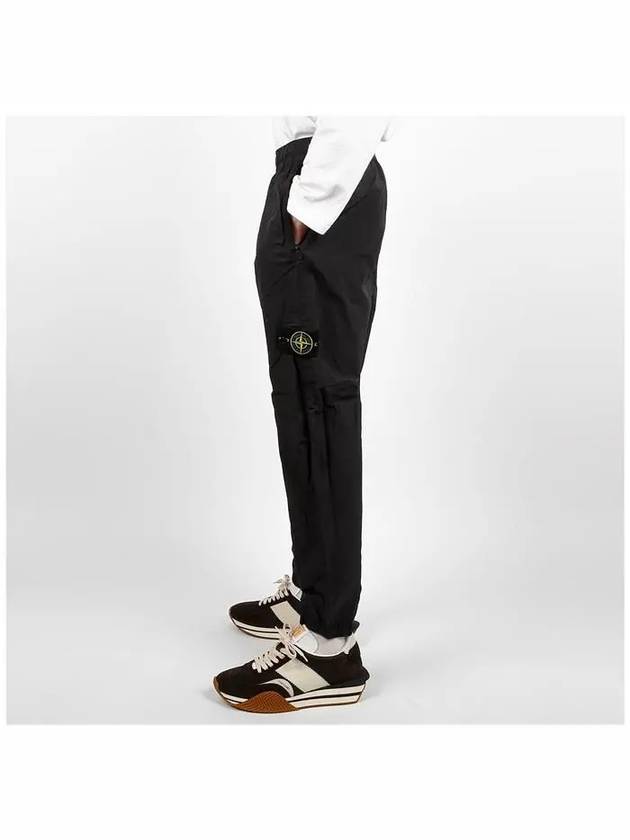 Econyl Regenerated Nylon Baggy Pants Charcoal - STONE ISLAND - BALAAN 4