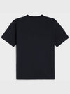 Triomphe Loose Logo Short Sleeve T-Shirt Black - CELINE - BALAAN 3