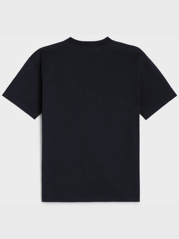 Triomphe Loose Logo Short Sleeve T-Shirt Black - CELINE - BALAAN 3