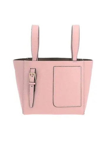 WBSF0090028LOCTF PN Soft Bucket Micro Tote Bag - VALEXTRA - BALAAN 1