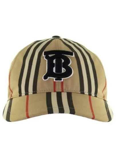 TB Logo Ball Cap Beige - BURBERRY - BALAAN 2