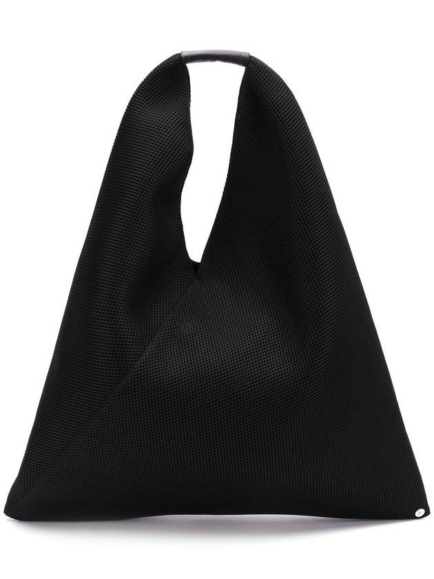 Stitched Mesh Tote Bag Black - MAISON MARGIELA - BALAAN 1