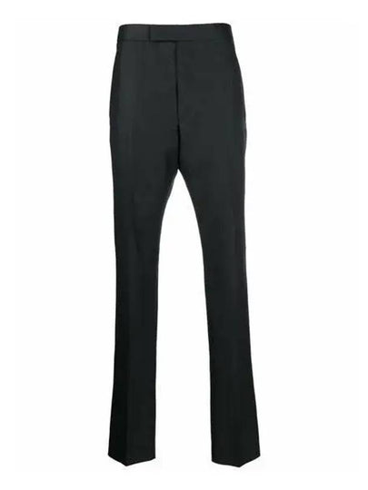 Super 120S Twill Classic Backstrap Trouser Pants Dark Grey - THOM BROWNE - BALAAN 2