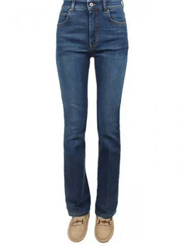 Weekend Women s Rapallo Denim Pants Navy 008 1120283 - MAX MARA - BALAAN 1