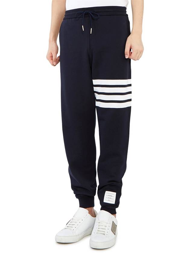 Men's Classic Loopback Engineered 4 Bar Classic Sweatpants Navy - THOM BROWNE - BALAAN 3