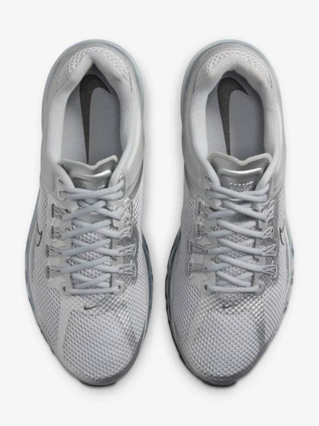 Air Max 2013 Low Top Sneakers Metallic Silver - NIKE - BALAAN 5