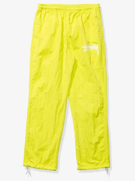 Beach Fluorescent Drawstring Track Pants Yellow - NIKE - BALAAN 2