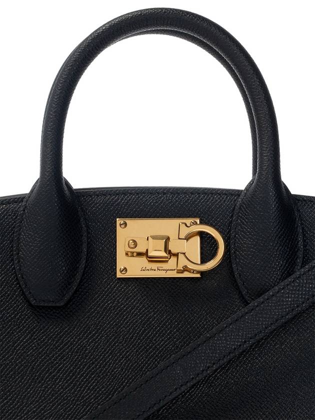 FERRAGAMO ‘Ferragamo Studio Box’ Shoulder Bag, Women's, Black - SALVATORE FERRAGAMO - BALAAN 6