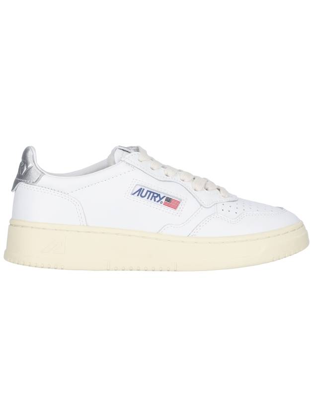 Medalist Silver Tab Low Top Sneakers White - AUTRY - BALAAN 2