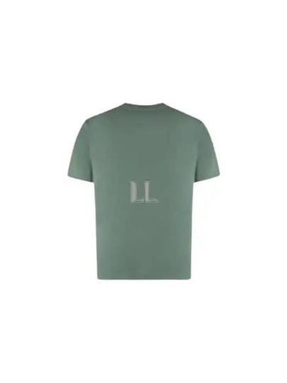 Cotton Short Sleeve T-Shirt Green - BOTTEGA VENETA - BALAAN 2